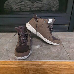 George Men's Brown Lightweight Lace-up Casual Sport Boots Shoes Size 13